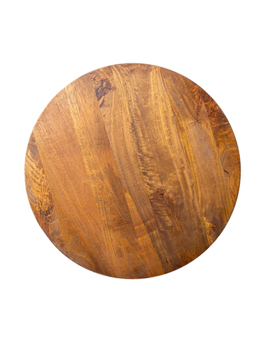 Mesa auxiliar redonda base cónica...