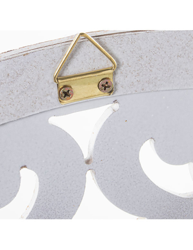 Set 2 retablos redondos calados dorado