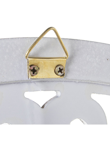 Set 2 retablos redondos calados...