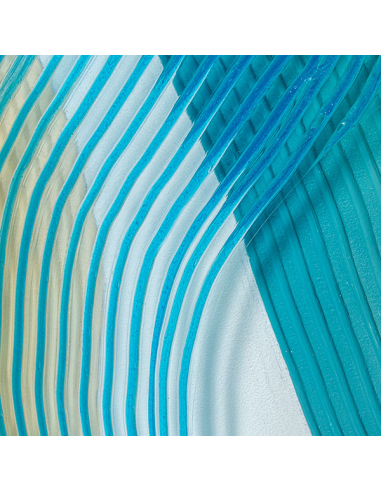 Cuadro lienzo 90x120 cm ondas con...