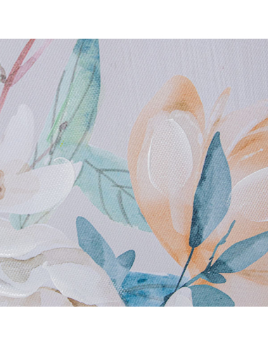 Set 2 cuadros lienzo frasco flores...