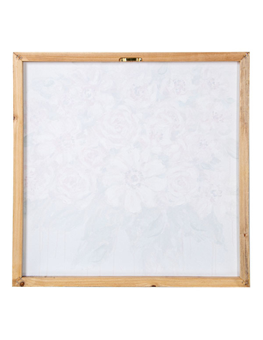 Set 2 cuadros lienzo  ramo flores...