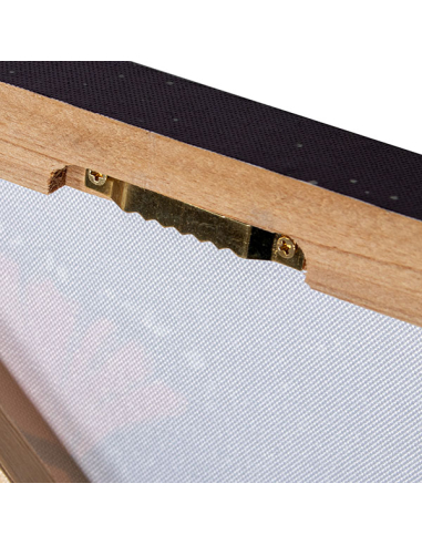 Cuadro lienzo astronauta flores...