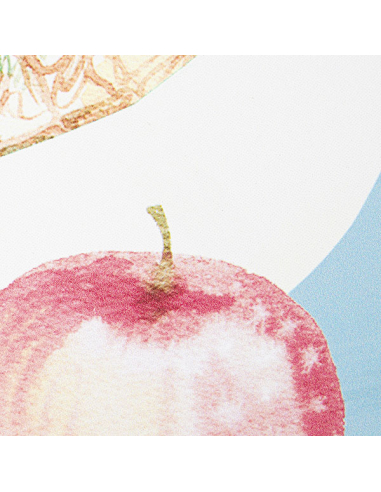 Set 2 cuadros lienzo frutas...