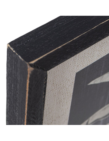 Set 2 cuadros lienzo bananero 39x39 cm