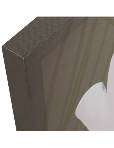 Set 2 cuadros lienzo flores fondo...