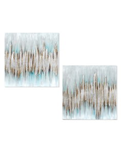 Set 2 cuadros lienzo...