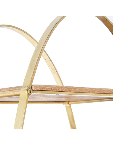 Estantería metal dorado 5 baldas...