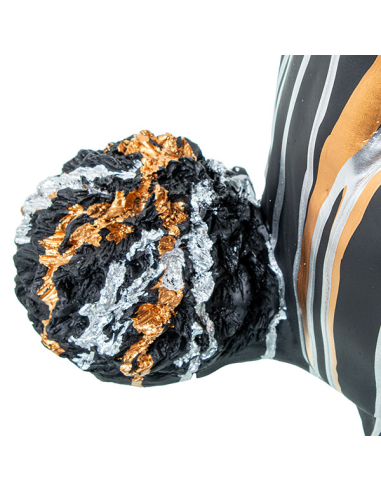 Mesa auxiliar perro resina