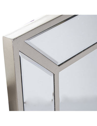 Espejo madera champagne