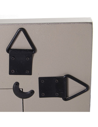 Espejo madera champagne