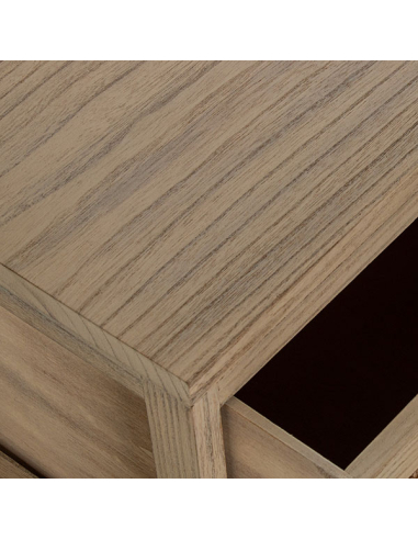 Cajonera 2 cajones diseño hoja