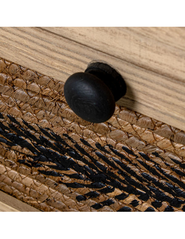 Cajonera 4 cajones diseño hoja