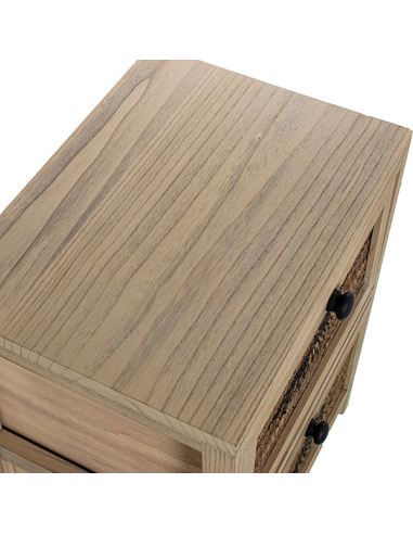 Cajonera 4 cajones diseño hoja