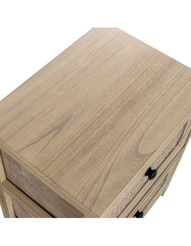 Cajonera 4 cajones diseño mimbre