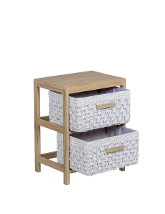 Cajonera 2 cajones tejidos... 2