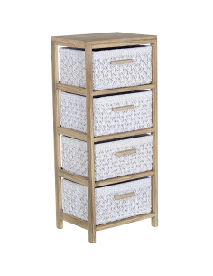 Cajonera 4 cajones tejidos