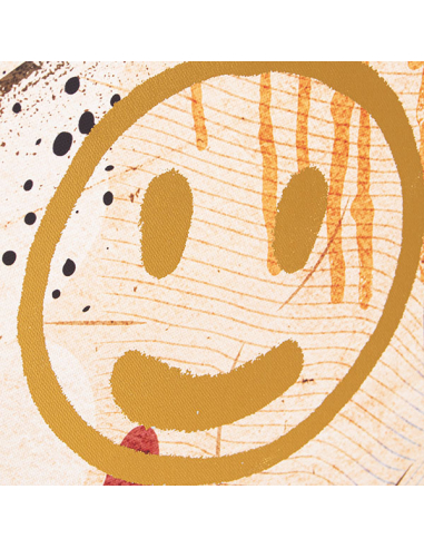 Cuadro lienzo 80x120cm rey grafiti