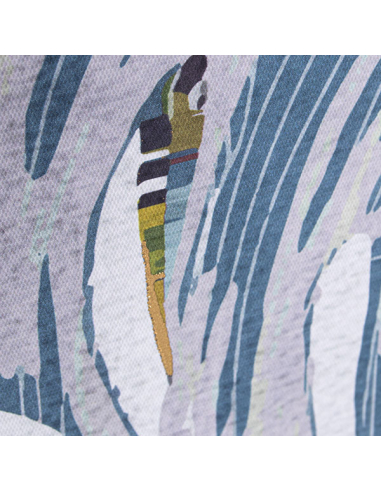 Cuadro lienzo 80x120cm selvático loro