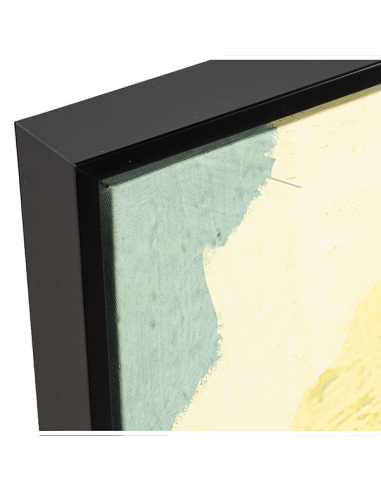 Cuadro lienzo impreso mujer amarillo...