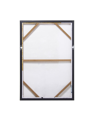 Set 2 cuadros lienzo flores rosadas...