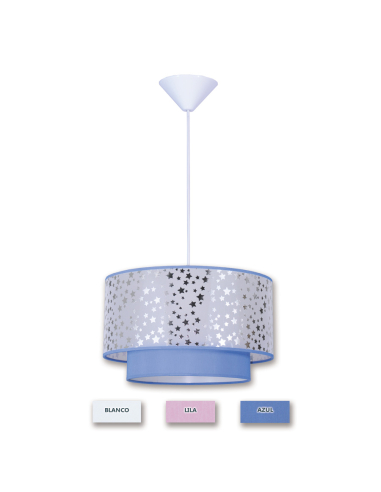 Lámpara de techo infantil Destello doble