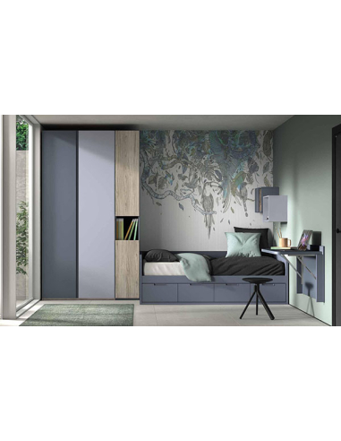 Mesa de estudio plegable