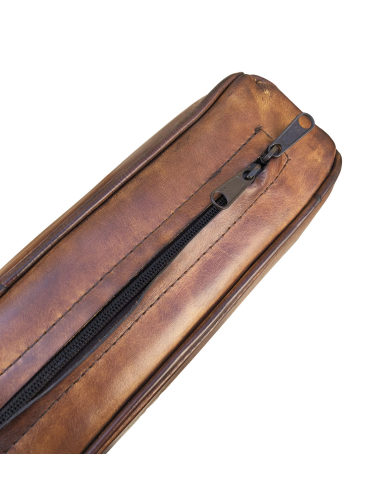 Sillón natural cojín piel