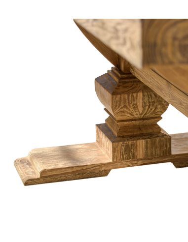 Mesa comedor teka pequeña patas...