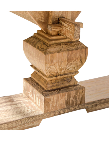 Mesa comedor teka pequeña patas...