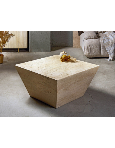 Mesa auxiliar trapecio imitación...