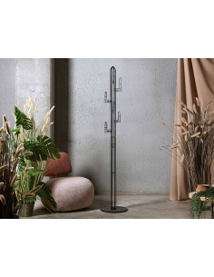 Perchero cactus negro 180 cm