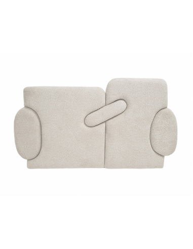 Cabecero contemporáneo rizo suave...