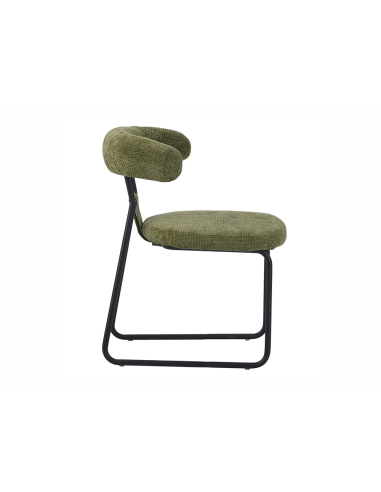 Silla de comedor Kirk chenilla gruesa...