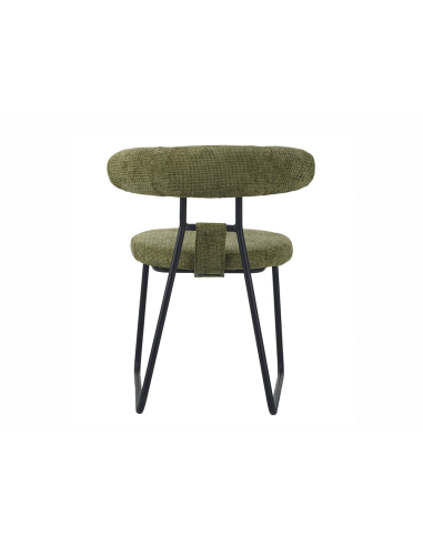 Silla de comedor Kirk chenilla gruesa...