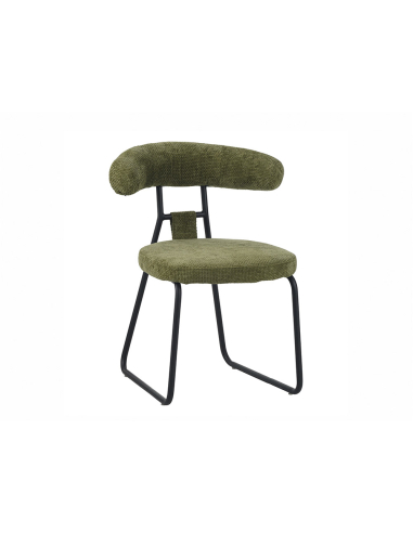 Silla de comedor Kirk chenilla gruesa...