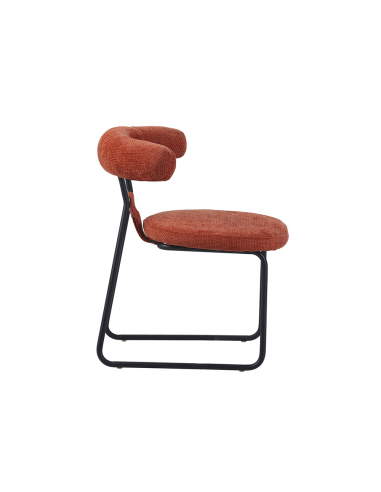 Silla de comedor Kirk chenilla gruesa...