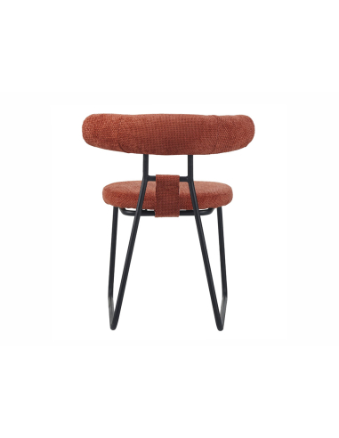 Silla de comedor Kirk chenilla gruesa...