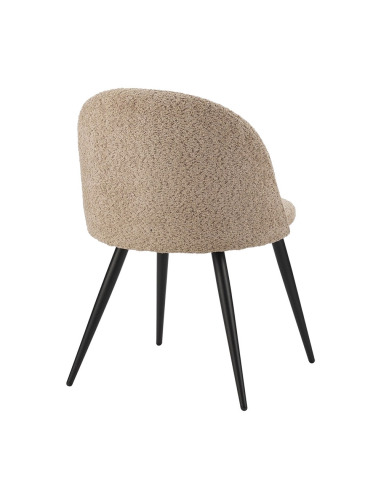 Silla de comedor Egina alpaca visón...