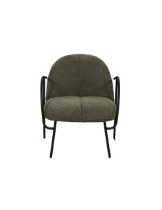 Butaca Badru rizo suave verde 2