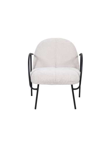 Butaca Badru rizo suave beige