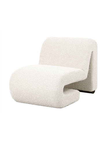 Sillón Eme bucle natural Sillón Eme bucle natural
