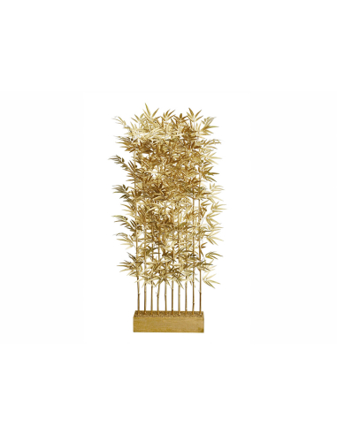 Separador bambú 10 ramas oro 183 cm