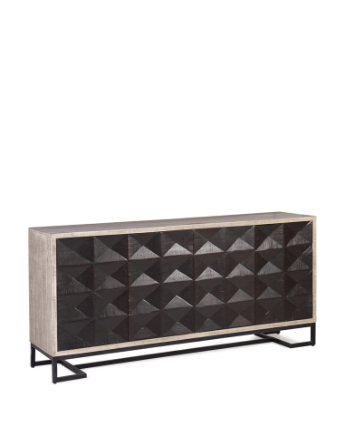 Aparador buffet Gatsby 4 puertas negro Aparador buffet Gatsby 4 puertas negro