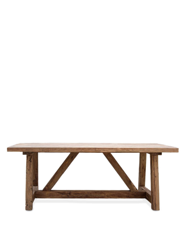 Mesa de comedor Orlando teka reciclada Mesa de comedor Orlando teka reciclada