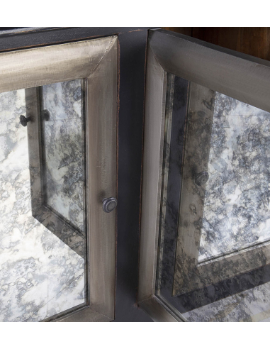 Aparador buffet Gatsby cristal 3 puertas Aparador buffet Gatsby cristal 3 puertas