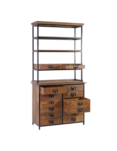 Librería Toronto 8+2 cajones 4 huecos