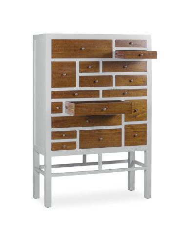 Cajonera 18 cajones blanca