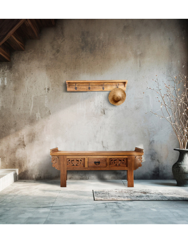 Pie de cama teka talla 1 cajón