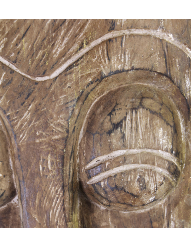 Figura tótem grande rostro